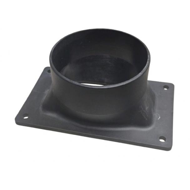 Redline Blast Cabinet Vacuum Hose Mounting Flange
