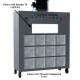 PFS Mobile Prep Ductless Exhaust Wall Station