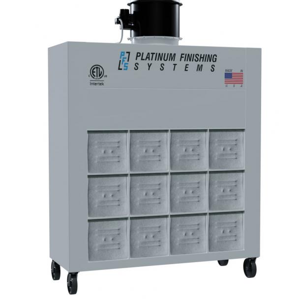 PFS Mobile Prep Ductless Exhaust Wall Station