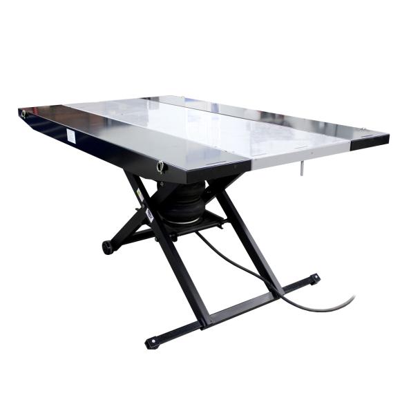 Handy Standard 1200 Air Motorcycle Lift with Side Extensions