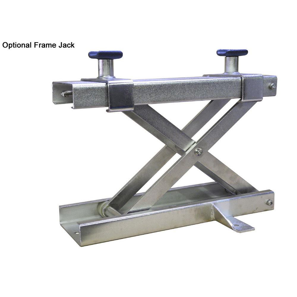 Kernel 1000 lb Motorcycle ATV Lift Table with Vise Redline Stands