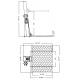2,000 Lb Cap Cycle ATV Single Post Storage Lift
