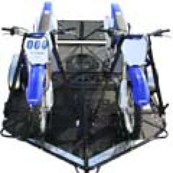 [DISCONTINUED] Drop Tail Two-Up Dirt Bike Trailer