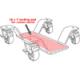 [DISCONTINUED] Park-n-Move 3'' Motorcycle Center Stand Dolly