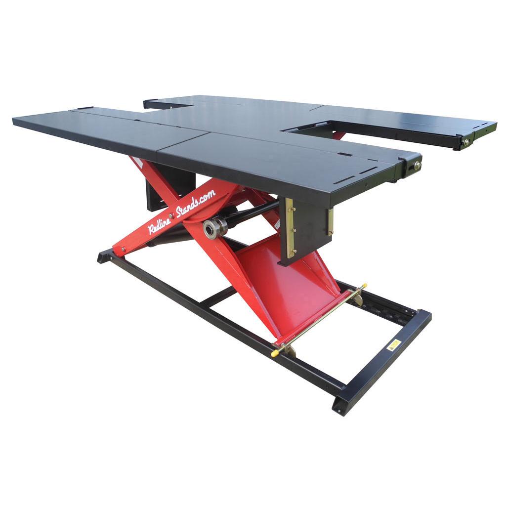 K L Supply 1750 lb MC625R Pneumatic Motorcycle Lift Table for Sale
