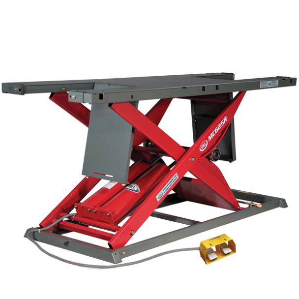 K&L Supply 1750 lb MC625R Pneumatic Motorcycle Lift Table for Sale