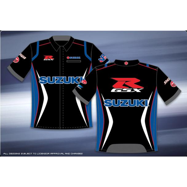 [DISCONTINUED] Factory Suzuki GSXR Pit Shirt