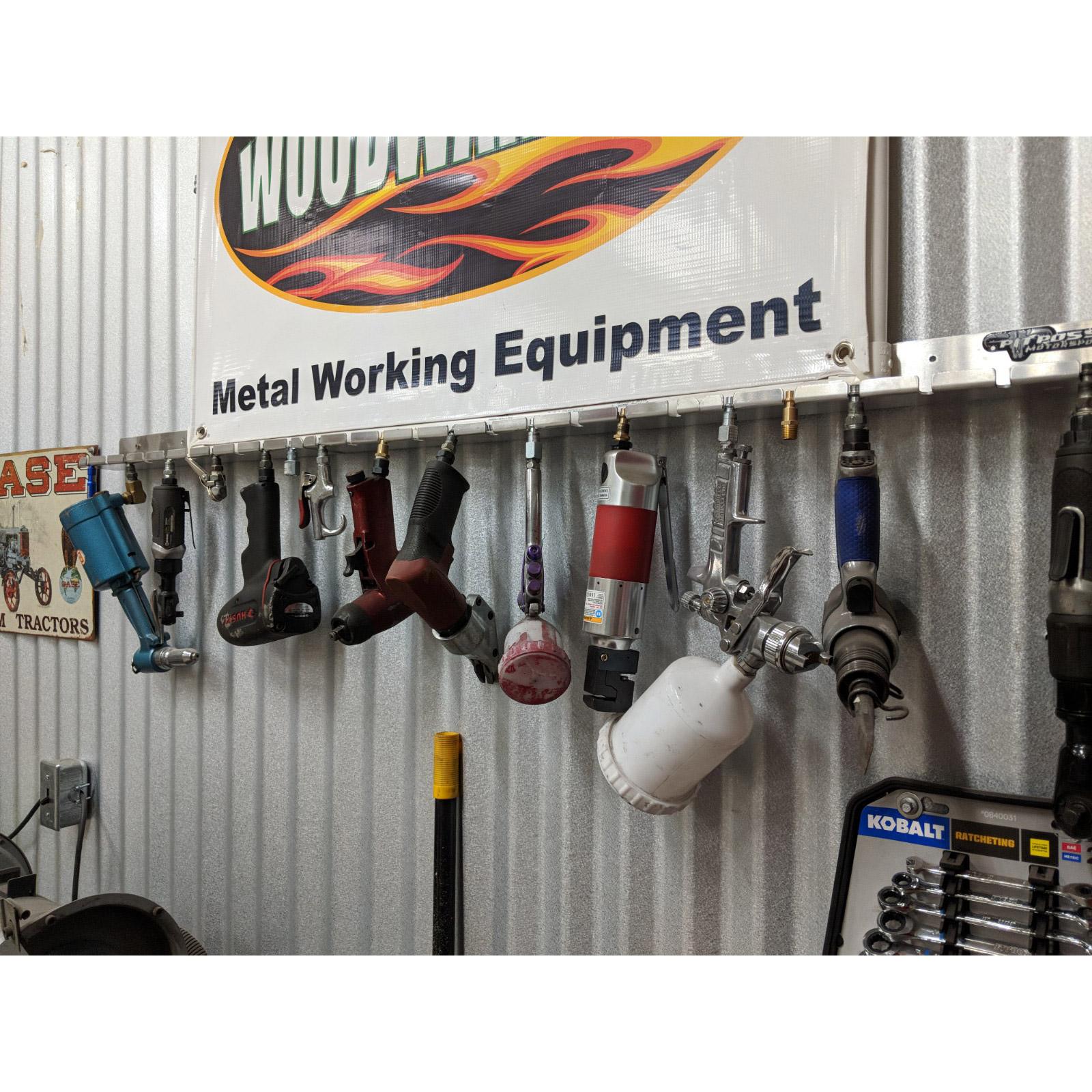 Pit Posse Air Tool Rack Redline Stands