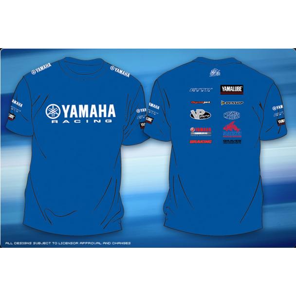 [DISCONTINUED] Factory Yamaha Tee Shirt - Blue