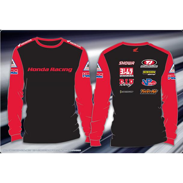 [DISCONTINUED] Factory Honda Long Sleeve Tee Shirt