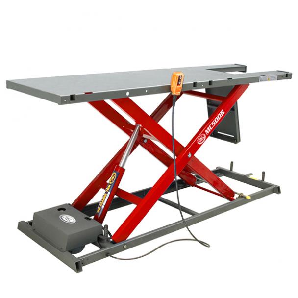 K&L 1000lb Electric Motorcycle Lift Table | Redline Stands