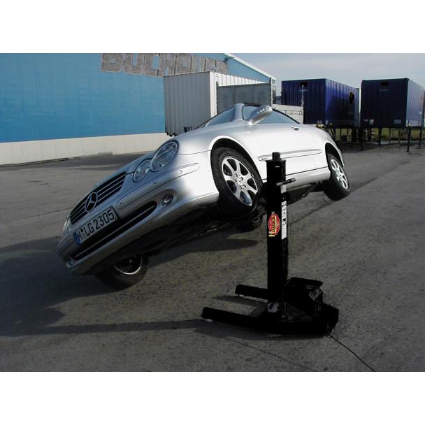 Hoffman Portable Mini Single Post Car Lift Redline Stands