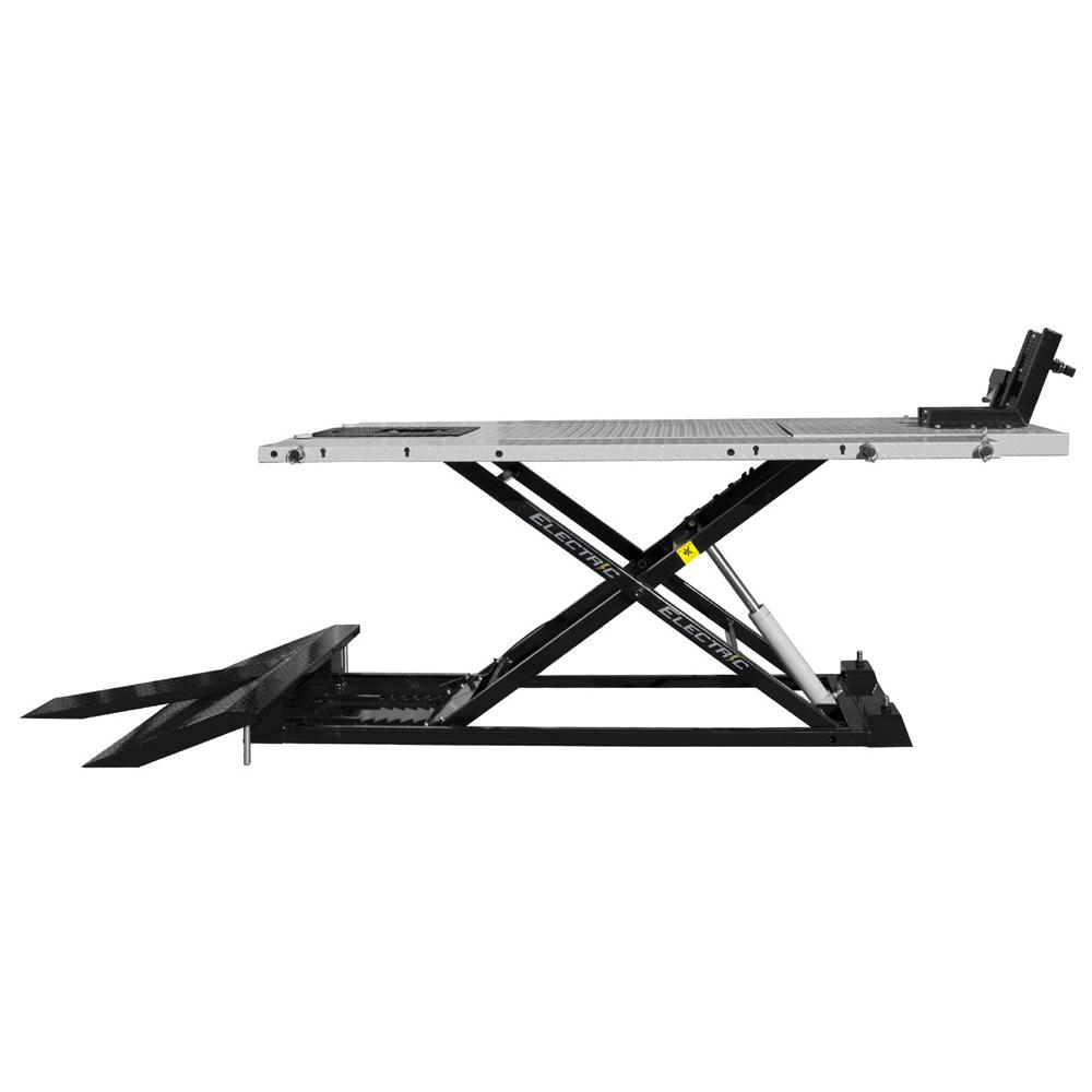Titan Electric 1500 Motorcycle/ATV Lift Table Redline Stands