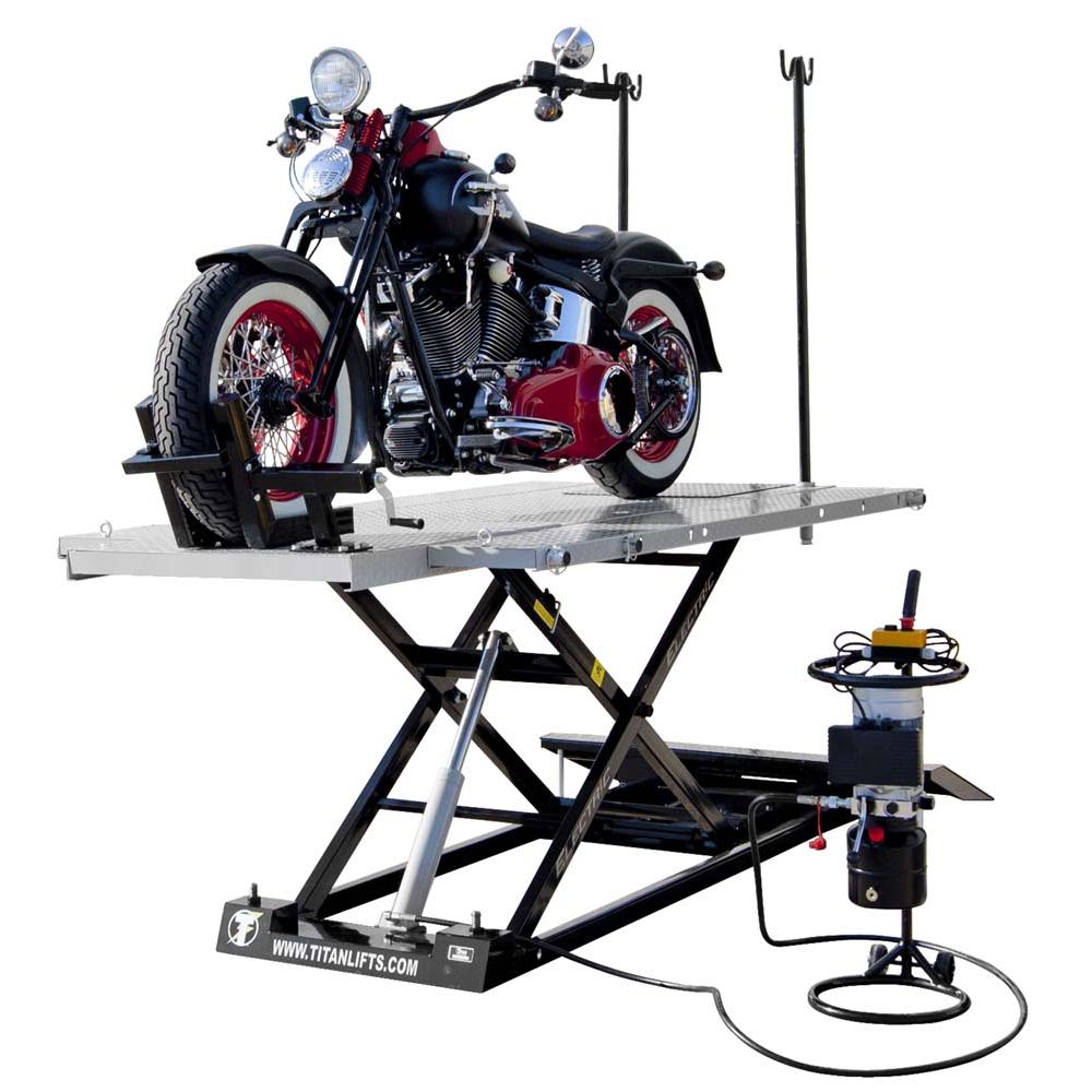 Titan lifts deals motorcycle