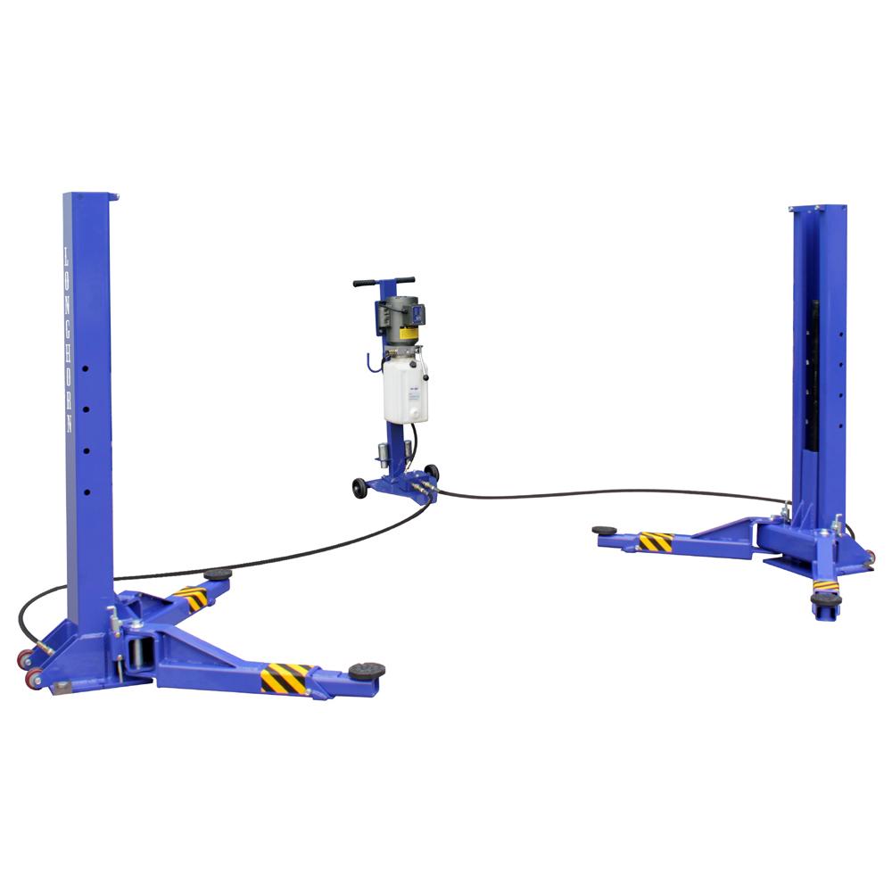 Kernel 6K Moveable 2 Post Lift - Compact & Versatile