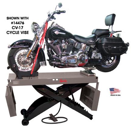 Handy S.A.M.2 1000 Air Motorcycle Lift Table | Redline Stands