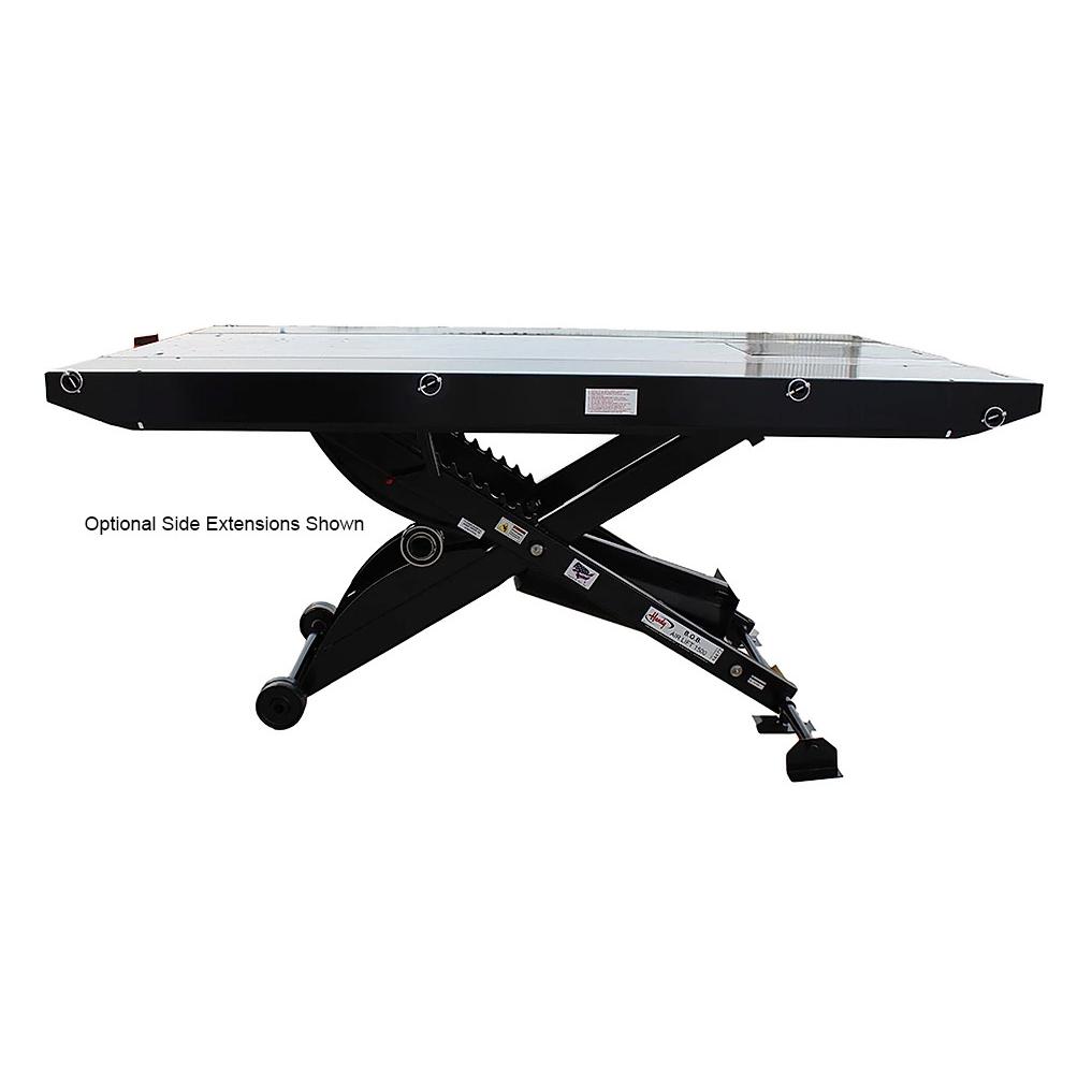 Handy B.O.B. 1500 Air Motorcycle Lift Table Redline Stands