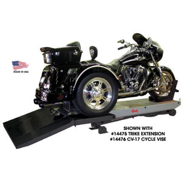 Handy B.O.B. 1500 Air Motorcycle Lift Table Redline Stands