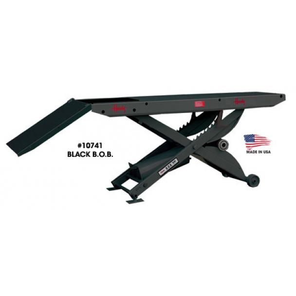 Handy B.O.B. 1500 Air Motorcycle Lift Table Redline Stands