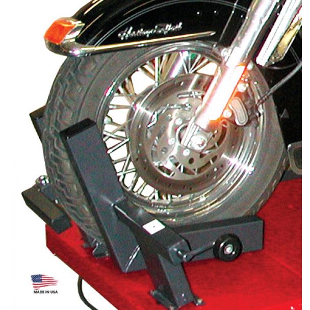 Handy Motorcycle Lift Table CV17 Motorcycle Lift Wheel Vise