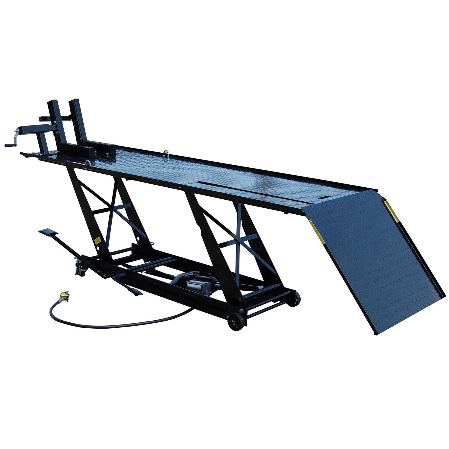 Titan hydraulic motorcycle lift sales
