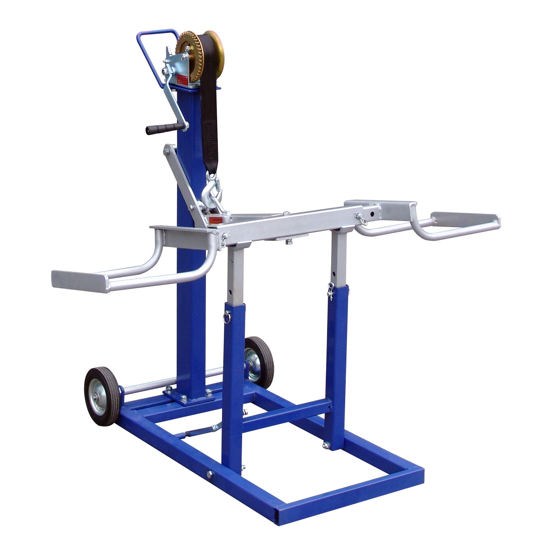 Riding mower jack sale stand