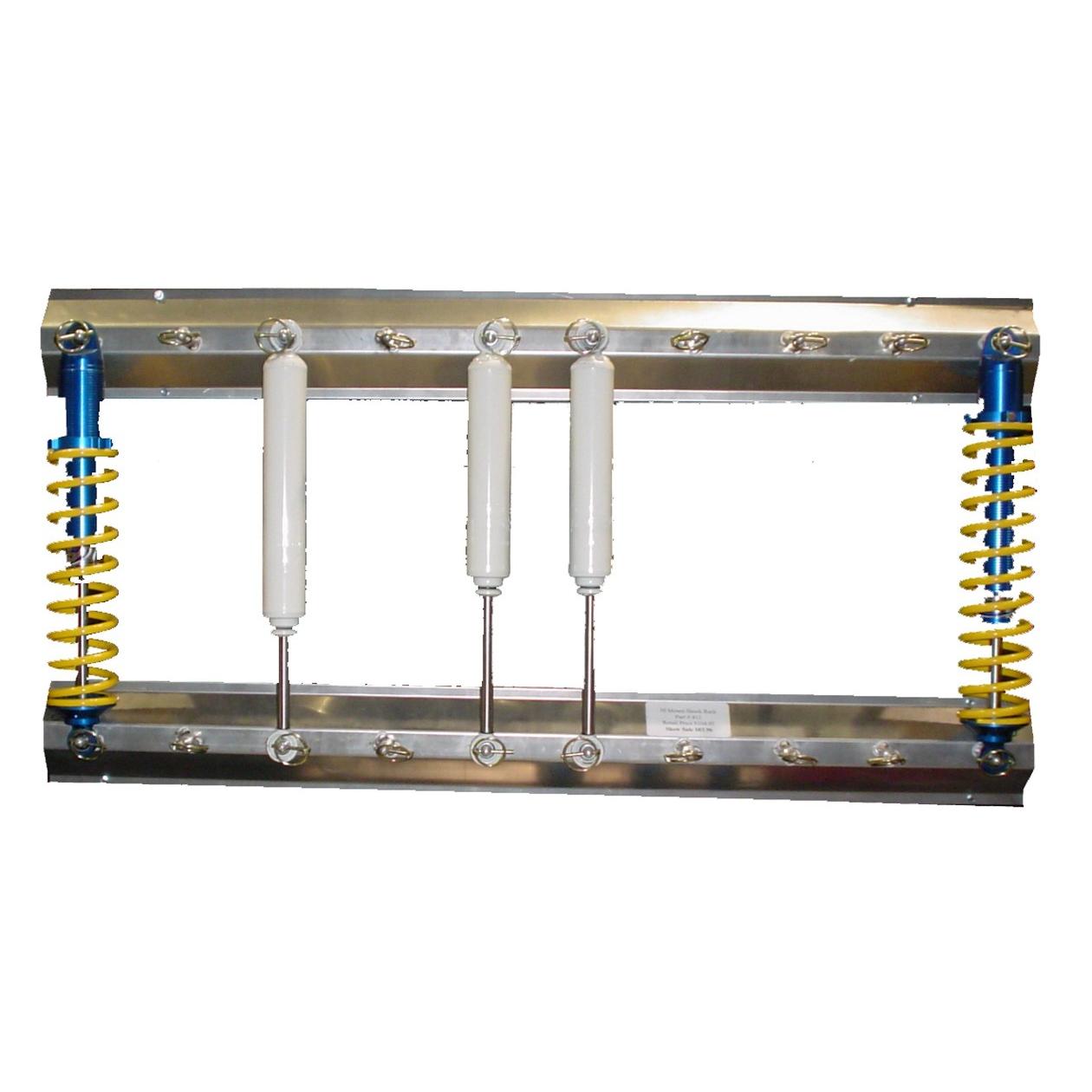 [DISCONTINUED] Pit Products 5 or 10 Mount Shock Rack FREE SHIPPING