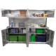 Pit Products 8 Ft Base and Overhead Cabinet Combo