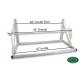 [DISCONTINUED] Pit Products 4/5/8 Ft Universal Trailer Tire Rack