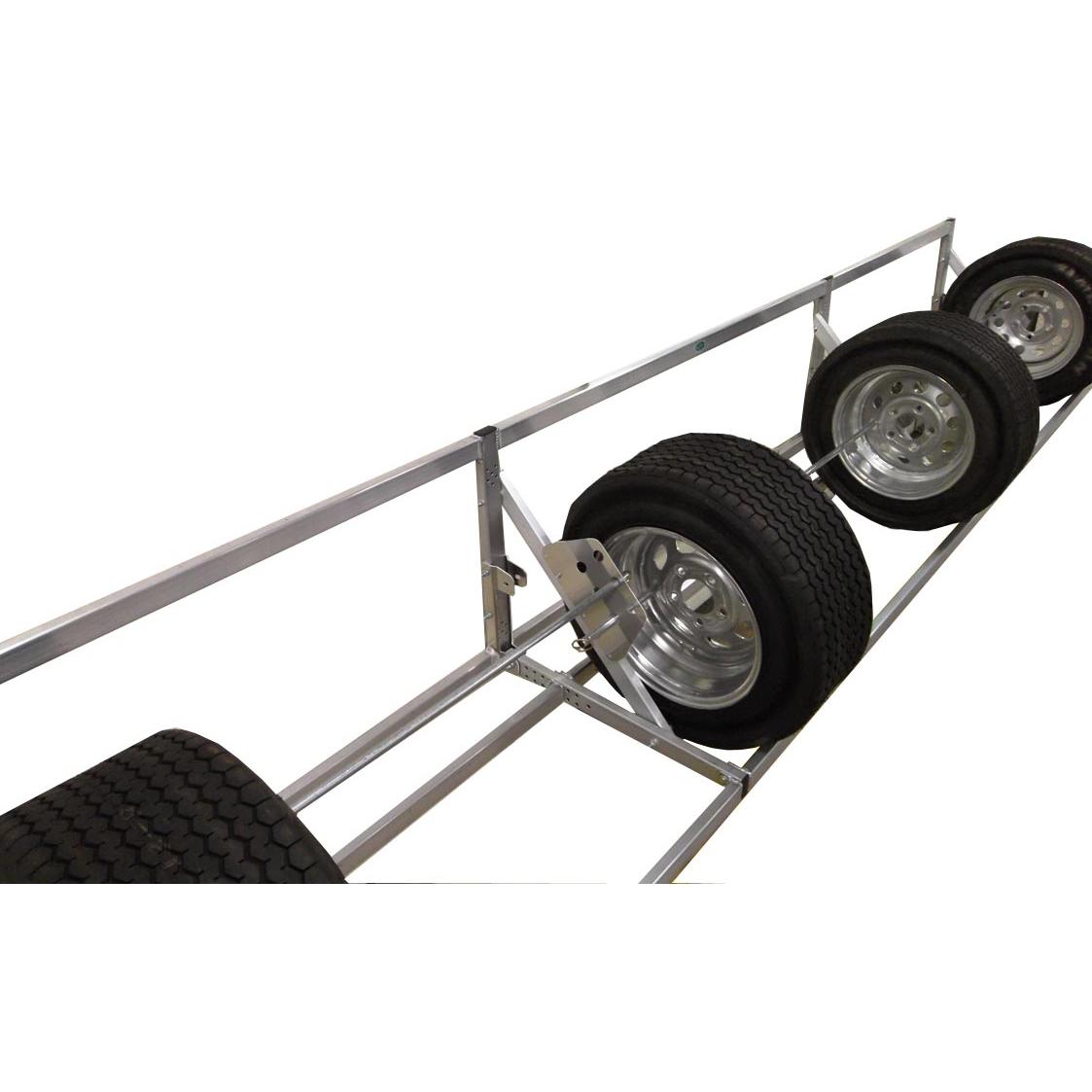 Car trailer online tire rack