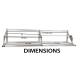 [DISCONTINUED] Pit Products Deluxe Universal Trailer Tire Rack