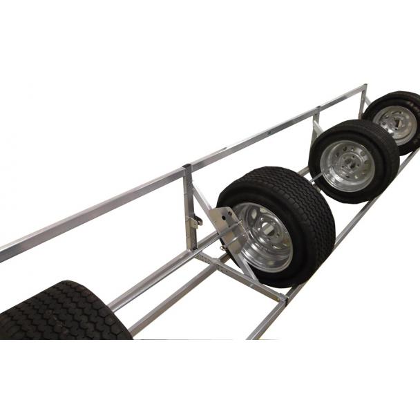 [DISCONTINUED] Pit Products Deluxe Universal Trailer Tire Rack