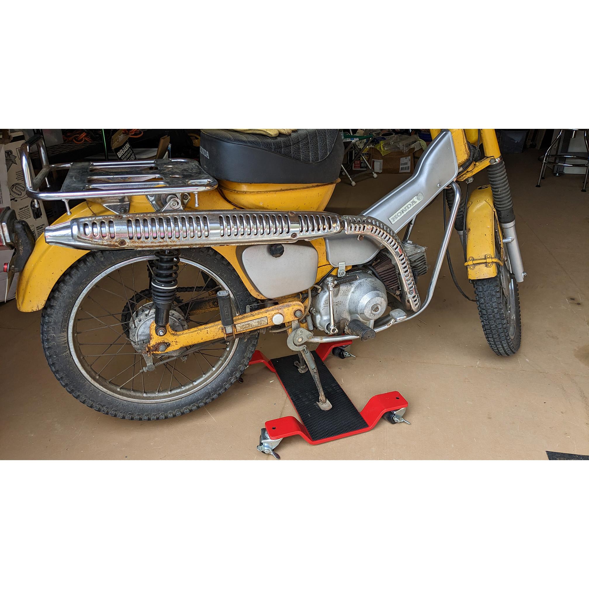 Best motorcycle center stand dolly top