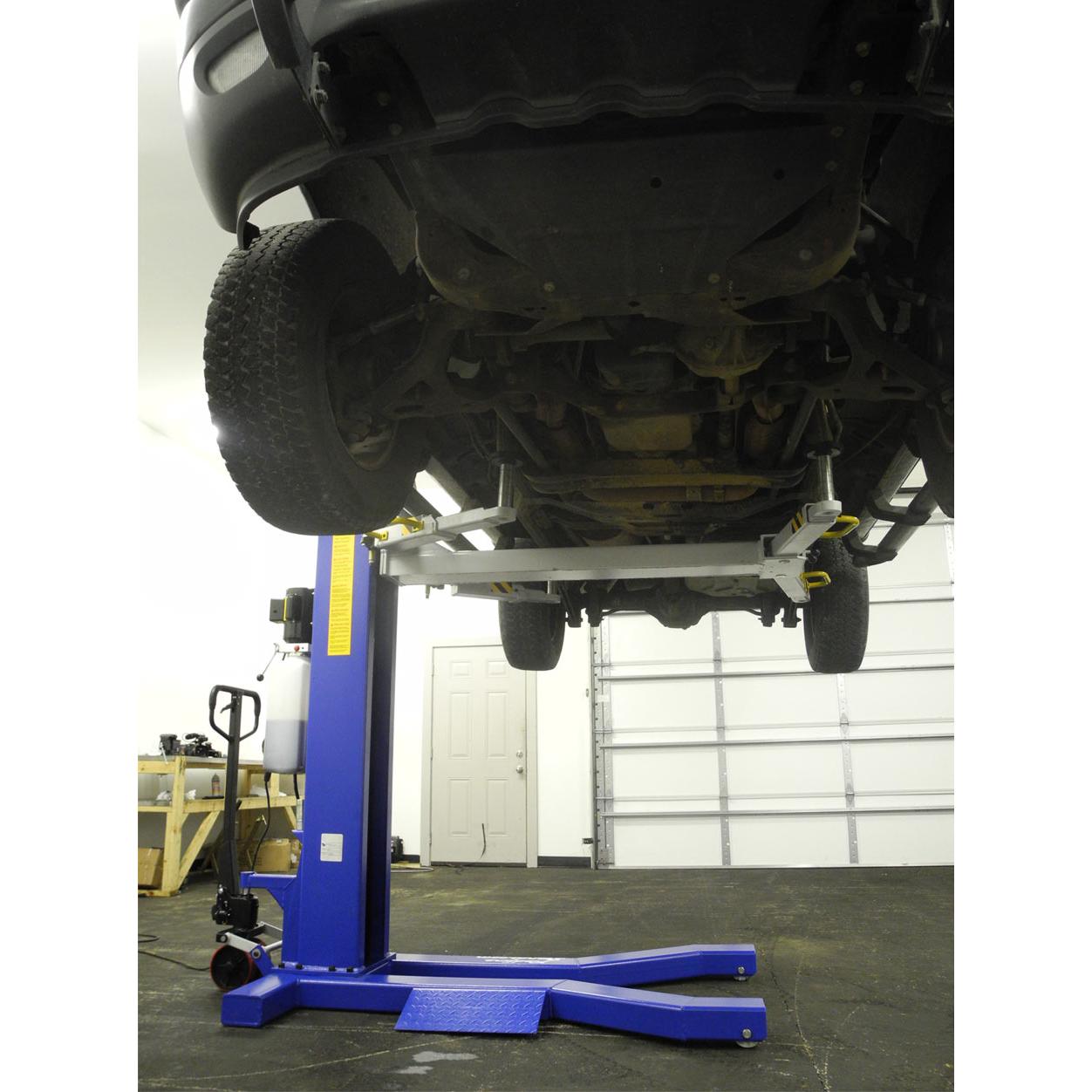 iDeal Mobile Low Profile Single Column 6,000lb Lift Pallet Jack Car