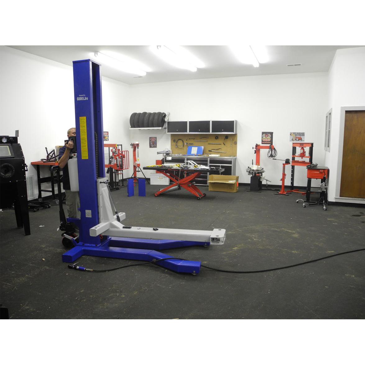 iDeal Mobile Low Profile Single Column 6,000lb Lift Pallet Jack Car