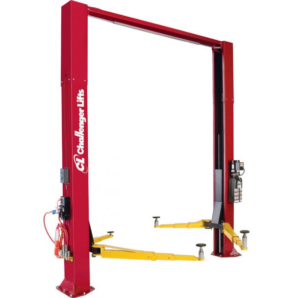 Challenger CL10V3 Plus 10K 2 Post Clearfloor Lift ALI Certified