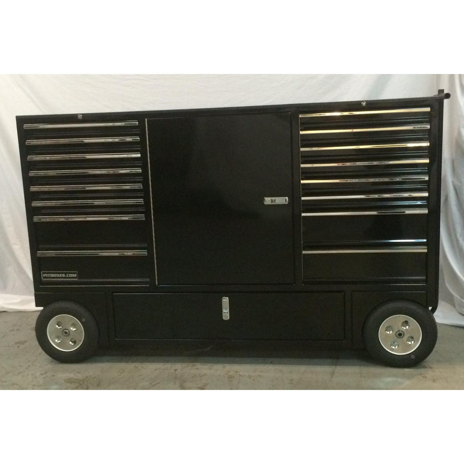 Rolling Tool Chest | Small Toolbox Pit Box Wagon Cart