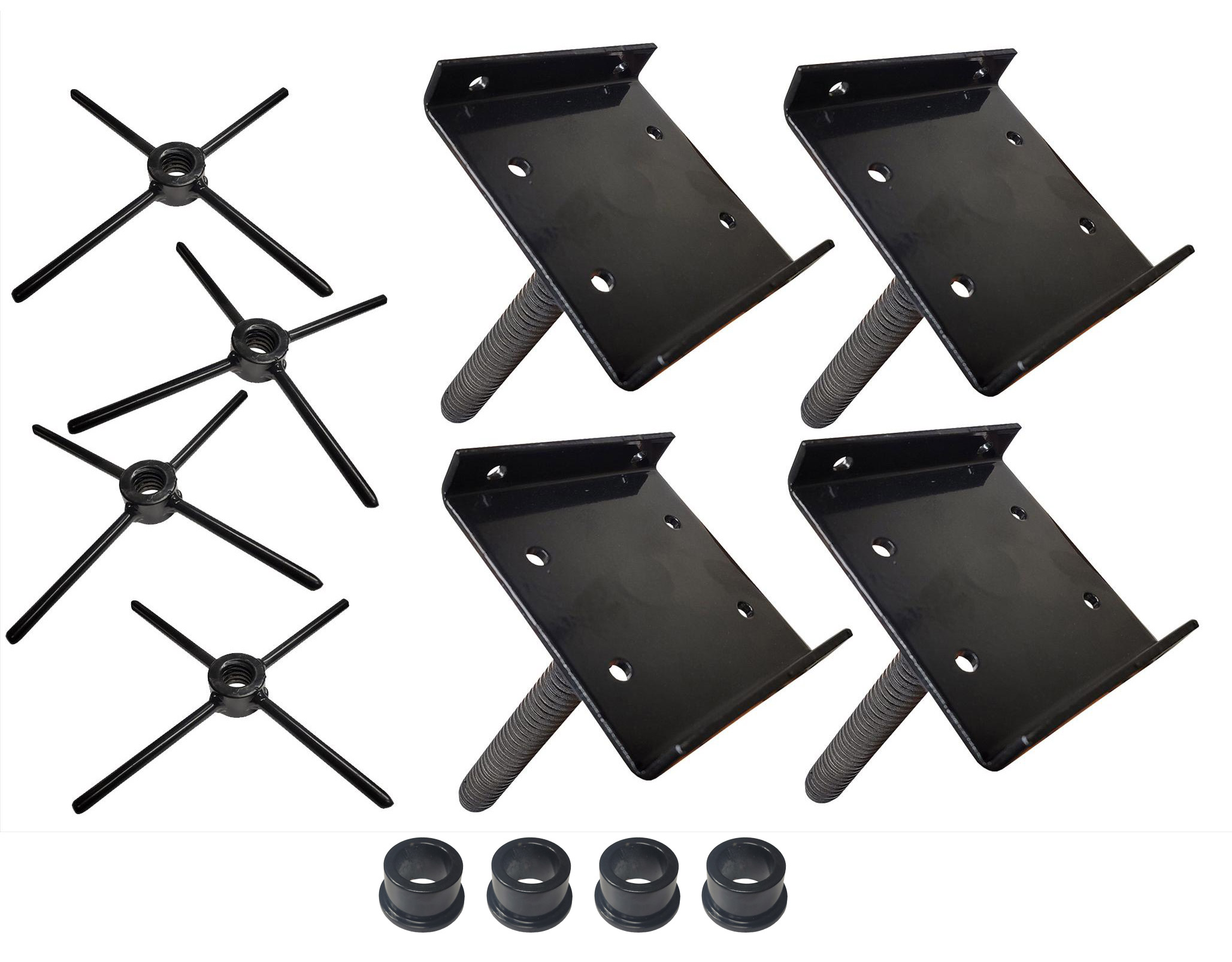 Redline Auto Body Dolly Adjustable Pad Kit