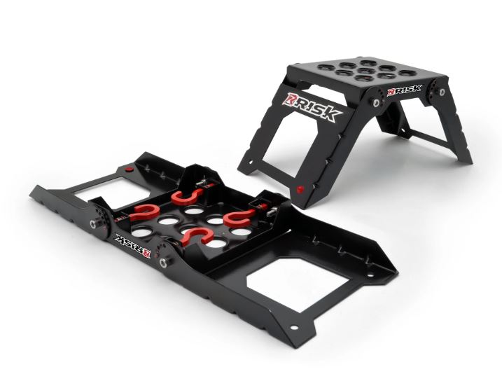 Something ×PosTokyo Race Combination Risk Racing Adjustable Motocross Starting Blocks | Redline