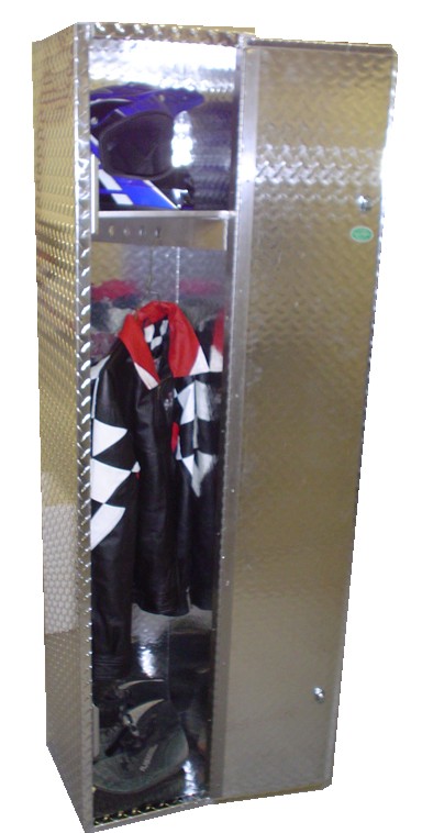 Pit Products 6' Tall Aluminum Storage Locker