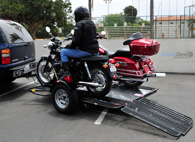 Kendon Dual RideUp SRL / StandUp Motorcycle Trailer FREE SHIPPING