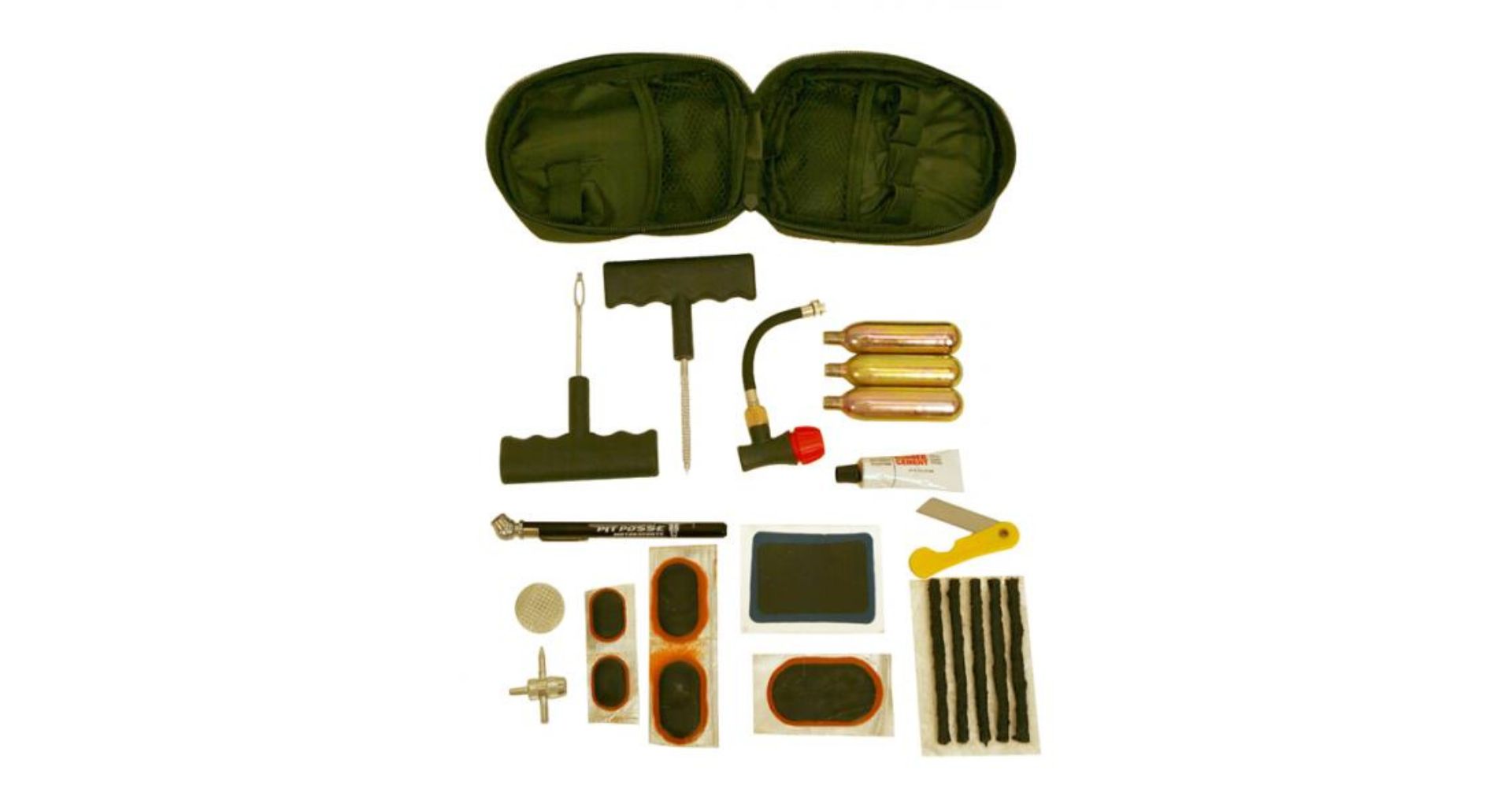 Tire Repair and Inflation Kit