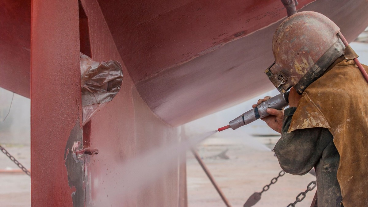 what is sandblasting