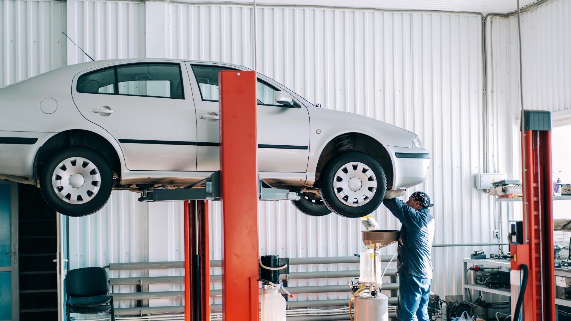 two post car lift