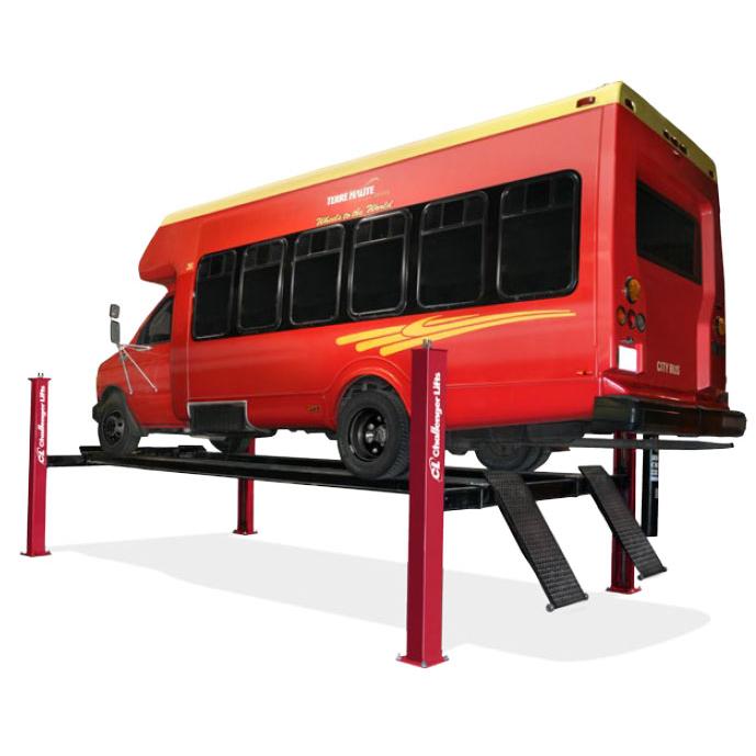 4 post car lift for heavu duty vehicles