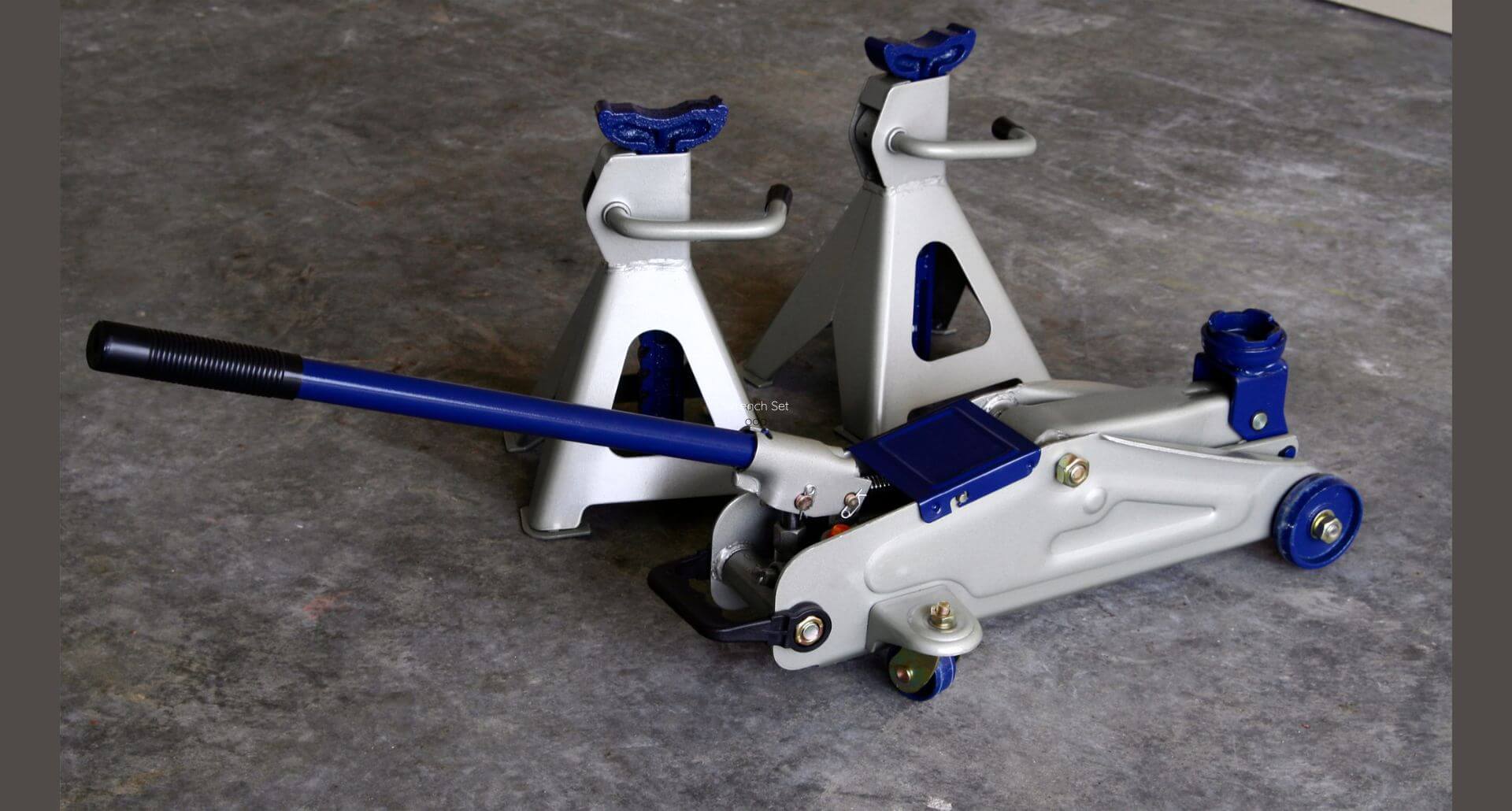 Jack Stands and Hydraulic Jack