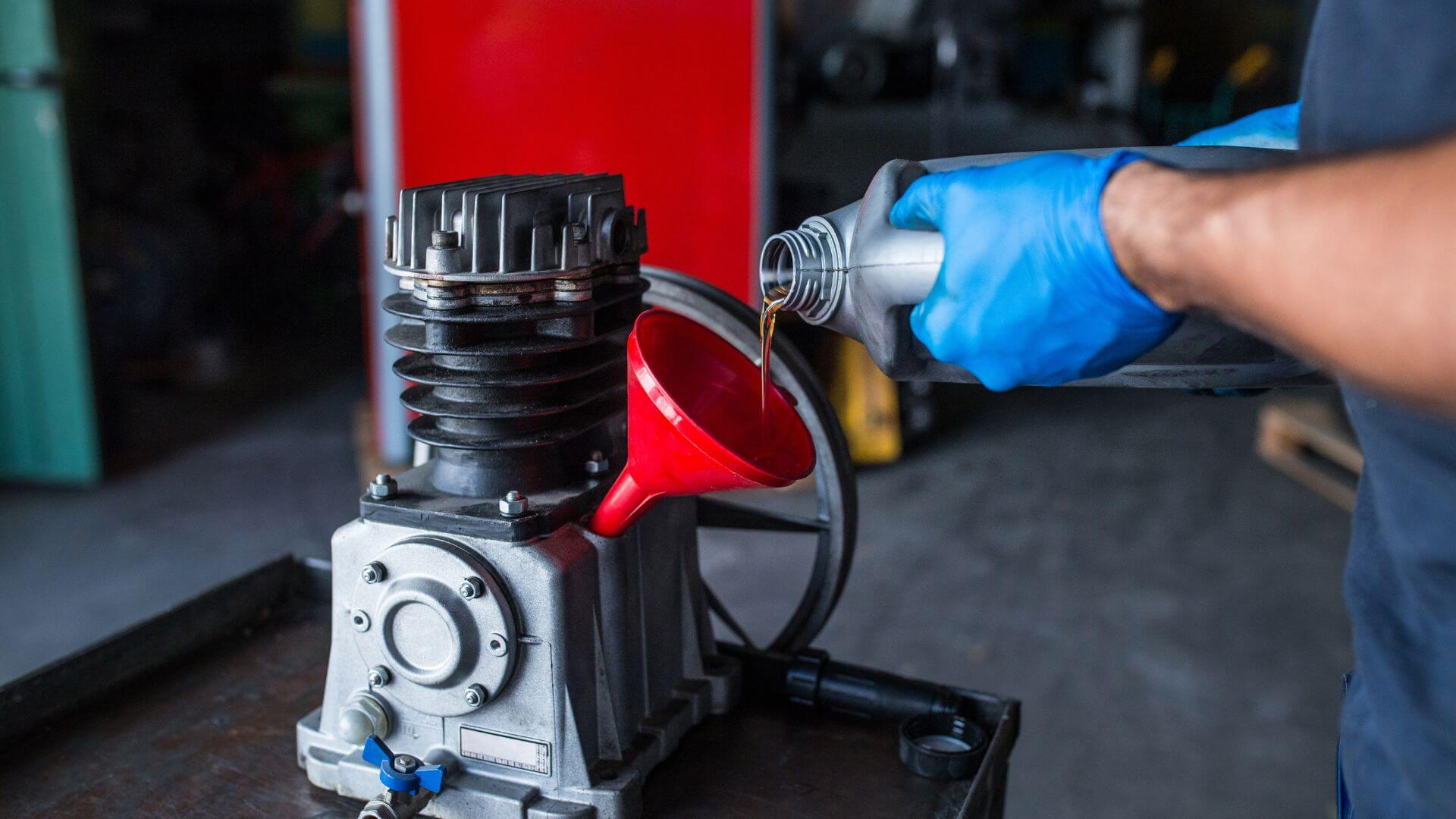 Oil Level Air Compressor