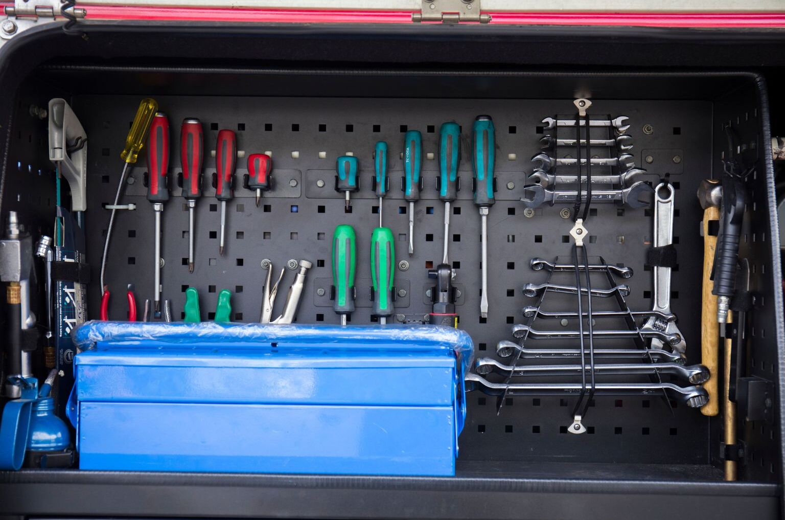 Trailer Tool Organizer