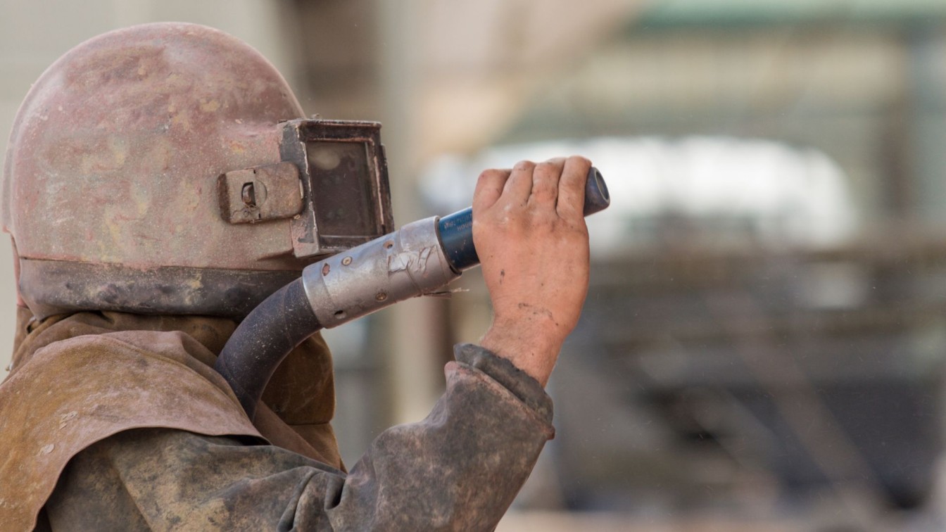 types of sandblasting: Soda Blasting