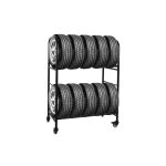 tire rack with wheels
